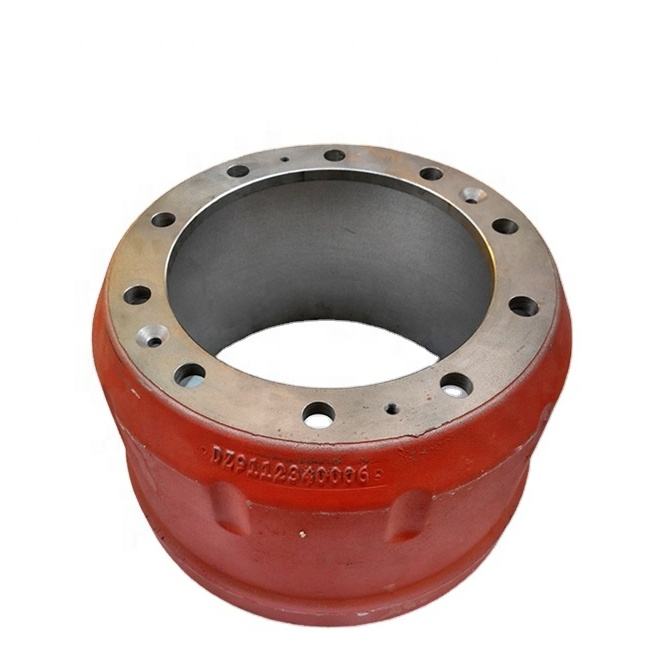 SHACMAN Taraka Rear Brake Drum DZ9112340006 Nga Waahanga Tiara Tiara Taamaha